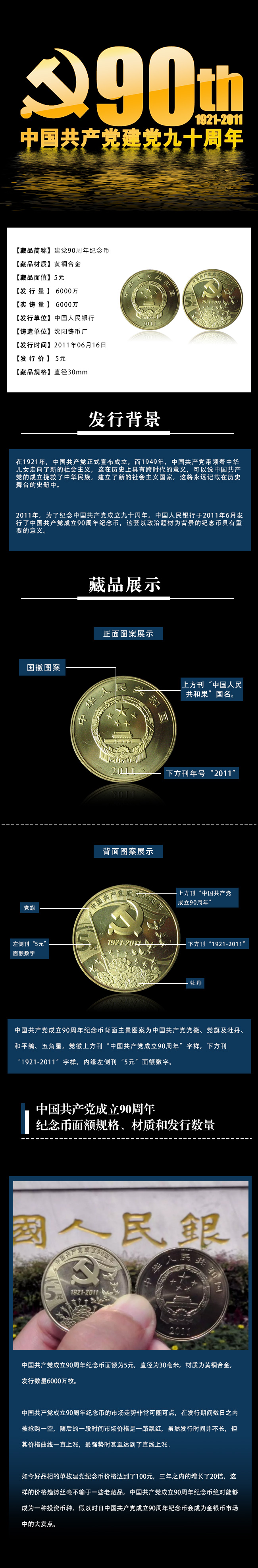 建国90周年纪念币(图1)